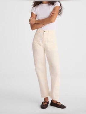 Madewell Darted Barrel-Leg Corduroy Pants – Size 24 Measures like a 4/6